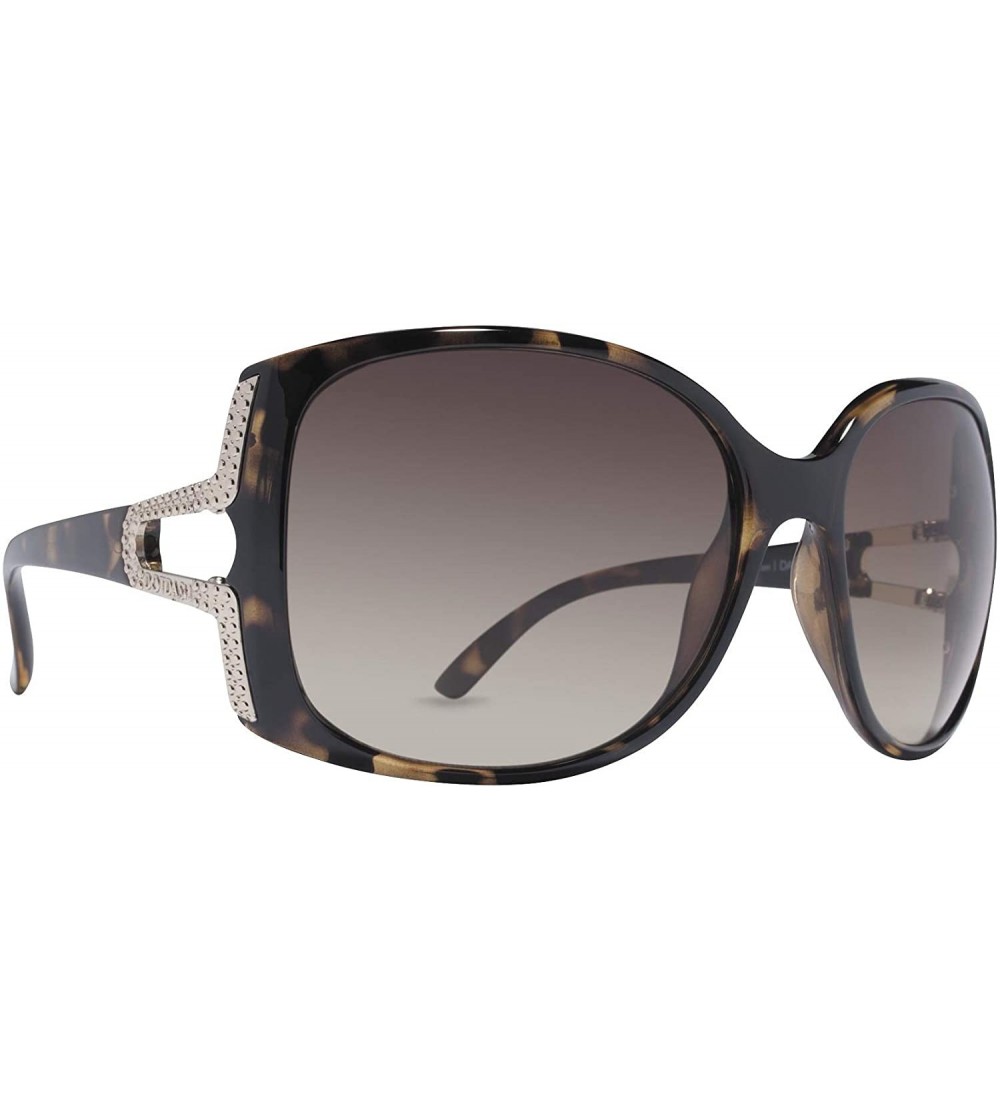 Oval Women's Dakoda Oval Sunglasses - Tortoise - CH11KO4EKEB $68.31
