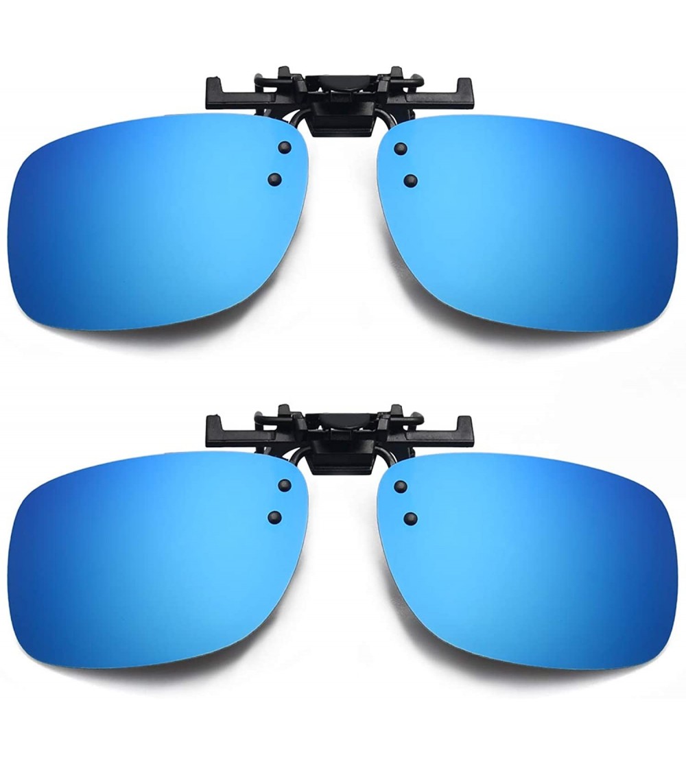 Oval Sunglasses Polarized Anti Glare Driving Prescription - Blue+blue - CE194UMI7TZ $33.93