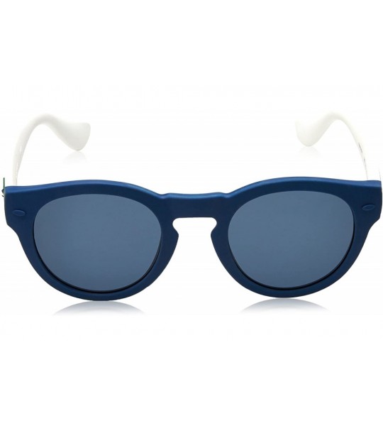 Round Trancoso Round Sunglasses - Bluewhite - CZ17XE5LT2I $88.70