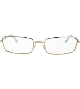 Cat Eye "Matrix" Blue Light Blocking Eyewear - Champagne Gold - CH18S8NRSSM $68.24