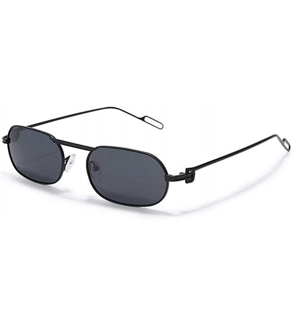 Oval Polarized Oval Sunglasses for Men and Women Summer Eyewear UV400 - 7 - CB190DKU46Z $26.80