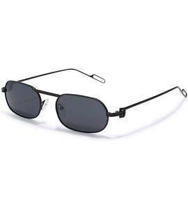 Oval Polarized Oval Sunglasses for Men and Women Summer Eyewear UV400 - 7 - CB190DKU46Z $26.80