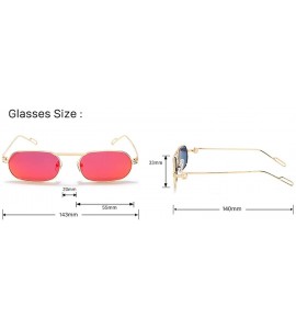 Oval Polarized Oval Sunglasses for Men and Women Summer Eyewear UV400 - 7 - CB190DKU46Z $26.80