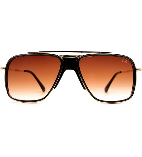 Square F027 Classic Square - for Womens-Mens 100% UV PROTECTION - Black-blue - CJ192TH054N $34.97