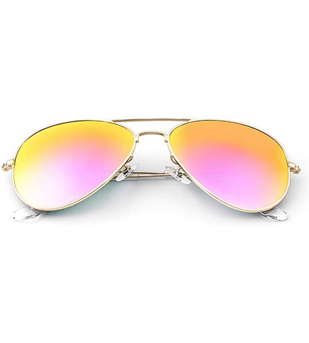 Square sunglasses for women Square Flat Vintage Sunglass For Men Sun Glasses - Pink-glass - CL18WZRAH23 $71.19