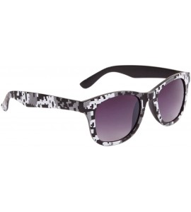 Oval Sunglasses Black White & Gray (Fancies By Sojayo Pixo Collection) - CM18C2MNM37 $20.14