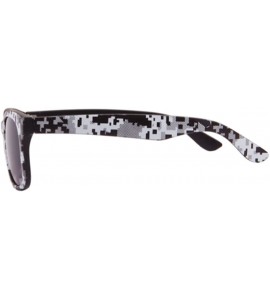 Oval Sunglasses Black White & Gray (Fancies By Sojayo Pixo Collection) - CM18C2MNM37 $20.14