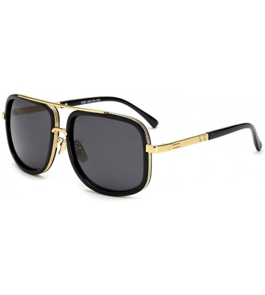 Round Oversized Men Mach One Sunglasses Luxury Brand Women Sun Glasses Square Male Retro De Sol Female For - Jy1828 C1 - C919...