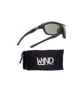 Wrap Airdam Sunglasses Motorcycle Riding- Driving- Fishing- Boating Wrap - Black - Verdant - C1196MURHIC $37.27