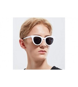 Cat Eye 2019 Goggles Brand Design Cat Sunglasses Women Men Eye Sun Glasses Oversize C1 - C7 - CK18XAL85IX $16.42