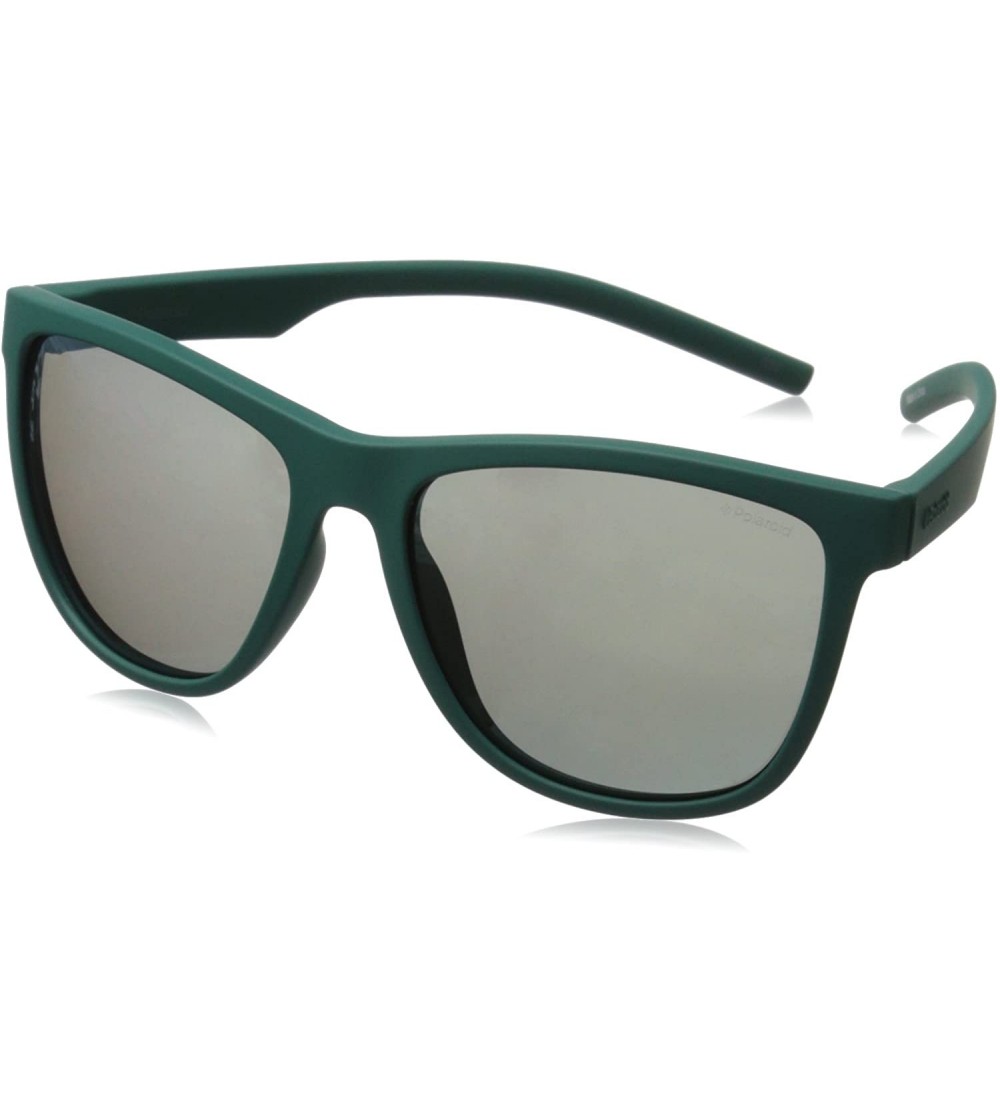 Square Pld6014/S Square Sunglasses - Green - CY12EZARZS1 $81.15