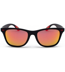 Square Polarized Aluminum Sunglasses Vintage - E - C4199L6W2MH $15.79