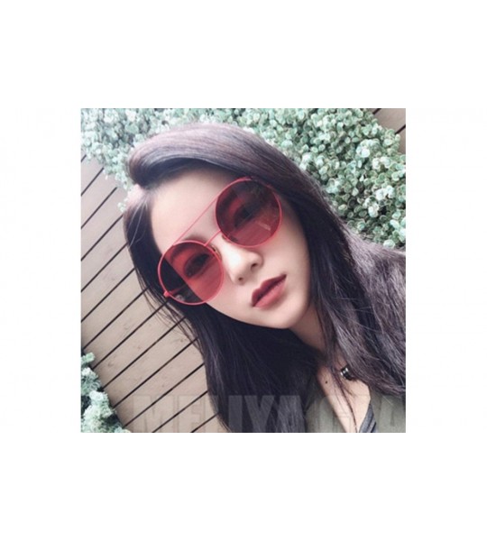 Round Round Sunglasses Women Men Retro Aolly Women Sun Glasses Men Ladies Eyewear 4 - 6 - C218XGDSMOI $16.32