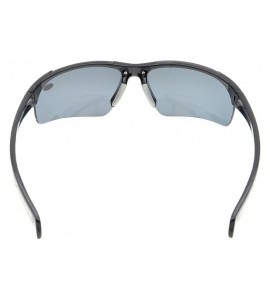 Sport Unisex Sports Polarized Bifocal Sunglasses Lightweight TR90 Frame UV Protection - Shiny Black - CN18CAY4SHQ $65.65