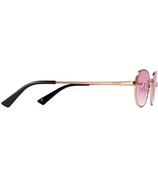 Round Loveless - Non-Polarized Round Women's & Men's Sunglasses - Rose Gold - CG18R3CUQK3 $82.91