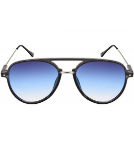 Aviator Flat Top Aviator Sunglasses for Men Pilot Style Sunglass Women 3344 - CH18M4AOG0O $19.41