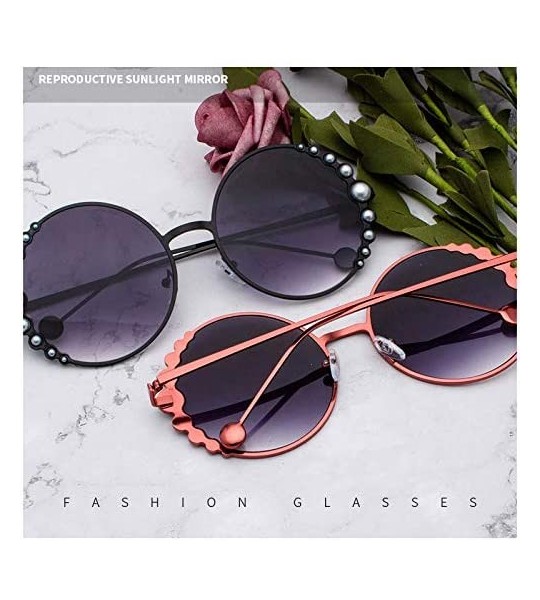 Round Round Fashion Sunglases Stylish Eyeglasses for Driving-City Walking-Travel - Holiday-Outdoor Activites UV400 - CP18X79K...