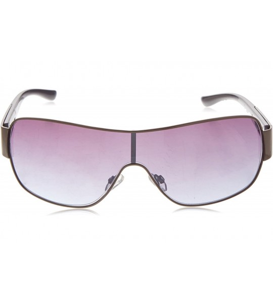 Shield Men's 5017SP Metal Vented Shield Sunglasses- 55 mm - Gunmetal & Blue - C918EGUREL7 $48.23