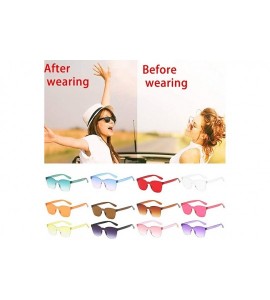 Sport Classic Round Retro Plastic Frame Vintage Inspired Sunglasses Sunglasses for Men Women Oversized Vintage Shades - C3190...