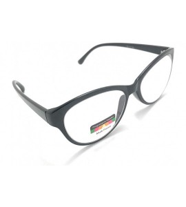 Cat Eye Cat Eye Multi 3 Focus Progressive Reading Glasses - Black - CB18Z72ITWD $19.53