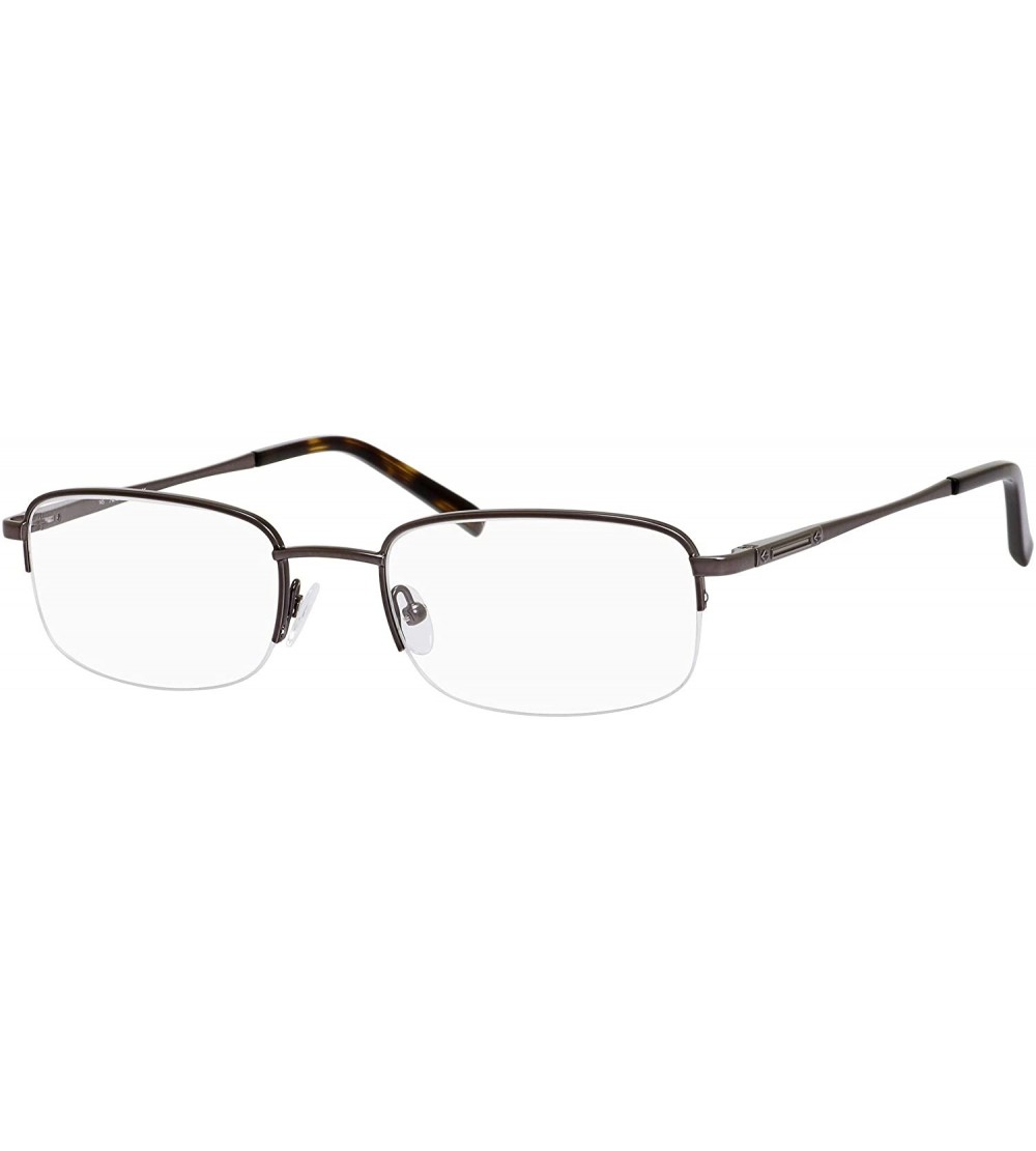 Rectangular Eyeglasses STEFANO 01Y7 Gunmetal 51MM - CH11OA9MG87 $101.60