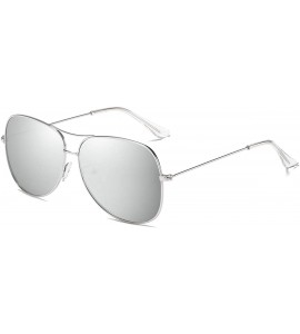 Rectangular Unisex HD Polarized Aluminum Sunglasses Vintage Sun Glasses UV400 Protection for Men/Women - B - CA197AZ533Q $31.06