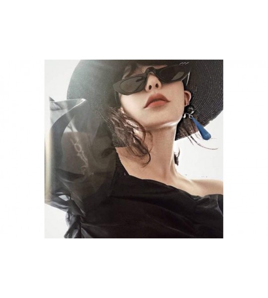 Rectangular Sunglasses For Women Polarized UV Protection- REYO Fashion Unisex Vintage Small Frame Sunglasses Glasses Eyewear ...