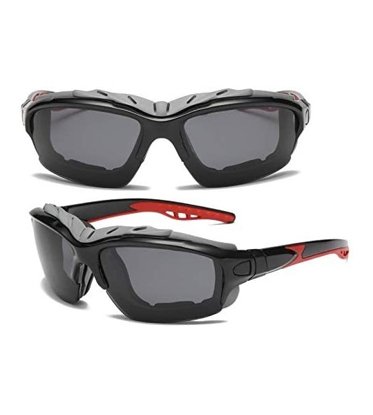 Sport Polarized Sunglasses Protection Comfortable Designer - Grey - CL18KR7OYIW $30.60