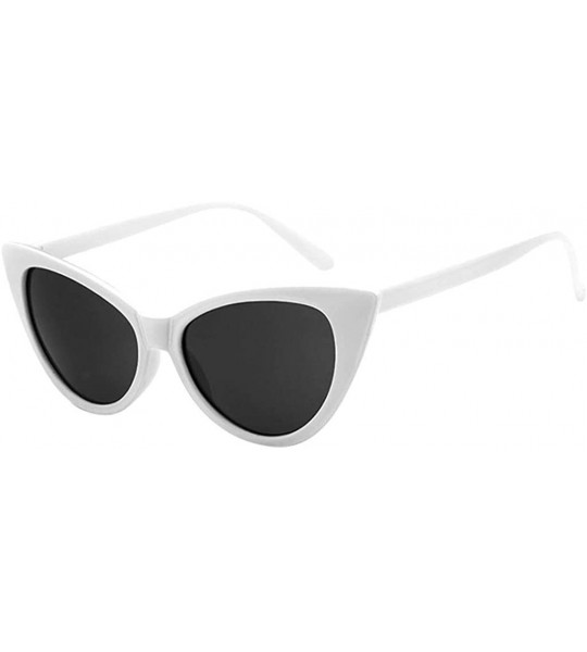 Oversized Unisex Sunglasses Blocking Fashion - G - C6199UTO8ER $16.72