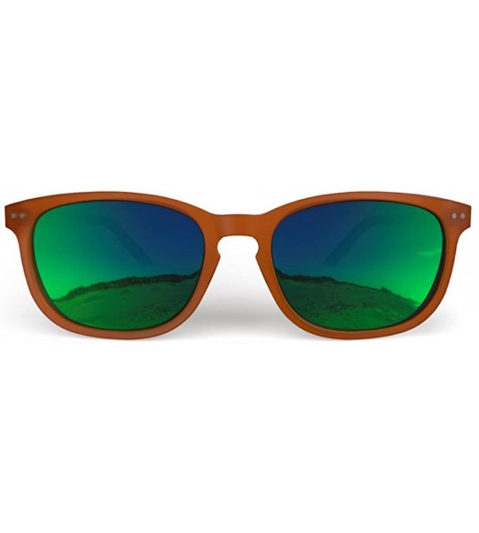 Oversized Sunglasses - Size XL - Full Rim - Polarized Lenses - Cat.3 - UV 400 - Toffee - CF18CS7ZDMS $91.55