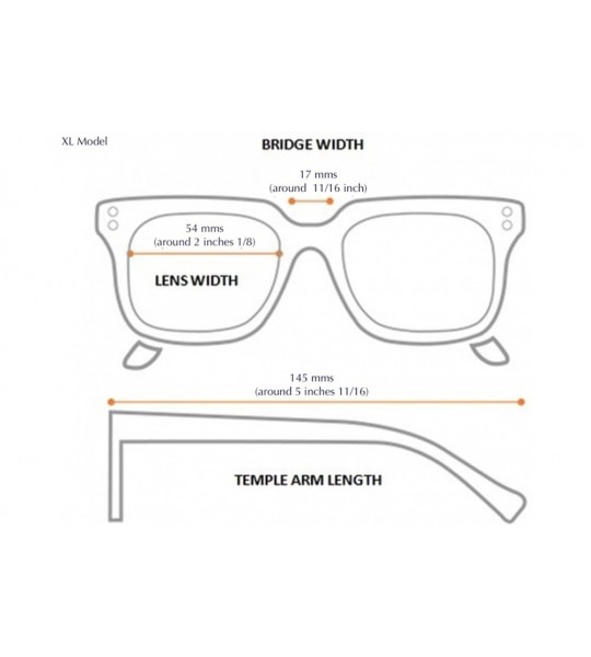 Oversized Sunglasses - Size XL - Full Rim - Polarized Lenses - Cat.3 - UV 400 - Toffee - CF18CS7ZDMS $91.55