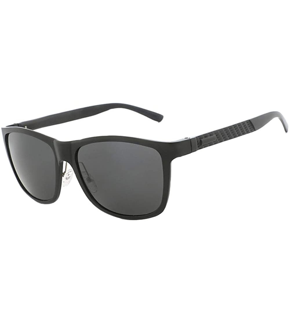 Sport Fashion Polarized Sports Sunglasses for Men Women Lightweight UV400 Protection Unisex Eyewear - Black - CT18TK5U76C $95.19