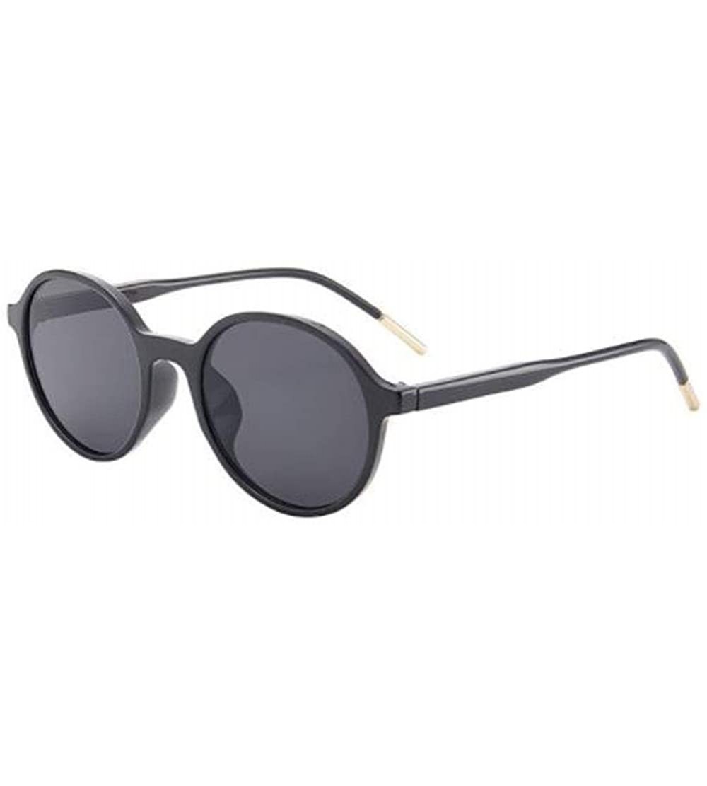 Oversized Oversized Fashion Sunglasses - Unisex Sunglasses - UV400 Goggles - 1 - C018U90O90C $54.52