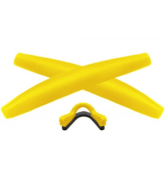 Sport Replacement M Frame Sweep Vented Sunglass - Multiple Options - Yellow Rubber Kits - CT18YEZ3XAC $21.75