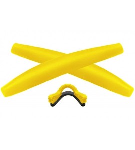 Sport Replacement M Frame Sweep Vented Sunglass - Multiple Options - Yellow Rubber Kits - CT18YEZ3XAC $21.75