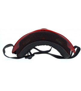 Goggle Brown Lens Aerodynamic Large Anti Fog Double Lens Snowboard Ski Goggle - Red Brown - CD1272AEFDT $34.65