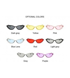 Cat Eye Sunglasses Glasses Designer Fashion - Purple - C4198UIWXZ3 $20.10