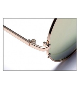 Round Metal round retro fashion trend sunglasses- new personality smiley couple sunglasses - B - C918SMTCR3Z $71.21