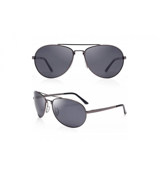 Aviator Mens Womens Aviator Round Oversized Designer Vintage Retro Sunglasses lsx651 - Black - C212BVJ8C41 $46.86