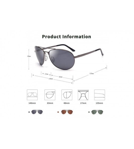 Aviator Mens Womens Aviator Round Oversized Designer Vintage Retro Sunglasses lsx651 - Black - C212BVJ8C41 $46.86