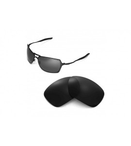 Sport Replacement Lenses Inmate Sunglasses - 9 Options Available - Black - Polarized - CW117QWPNDB $31.16