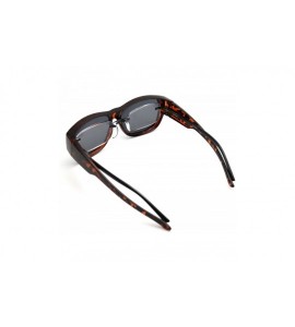 Oversized 1 Sale Fitover Lens Covers Sunglasses Wear Over Prescription Glass Polarized St7659pl - CY18EK26LZ6 $33.87