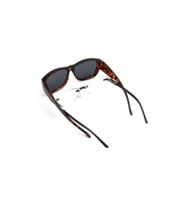 Oversized 1 Sale Fitover Lens Covers Sunglasses Wear Over Prescription Glass Polarized St7659pl - CY18EK26LZ6 $33.87