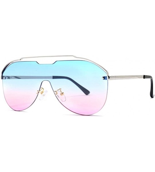 Rimless New Sunglasses Metal Rimless Sun Glasses Brand Designer Pilot Sunglasses Women Men Shades Top Fashion Eyewear - CZ199...