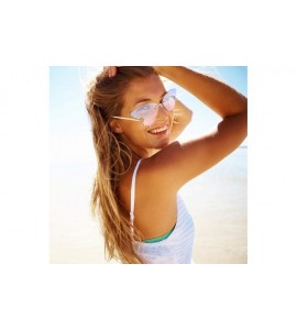 Butterfly Summer New Fashion Butterfly Sunglasses Gradient Butterfly Shape Frame UV400 Sunglasses - E - CZ1908UIY4A $16.44