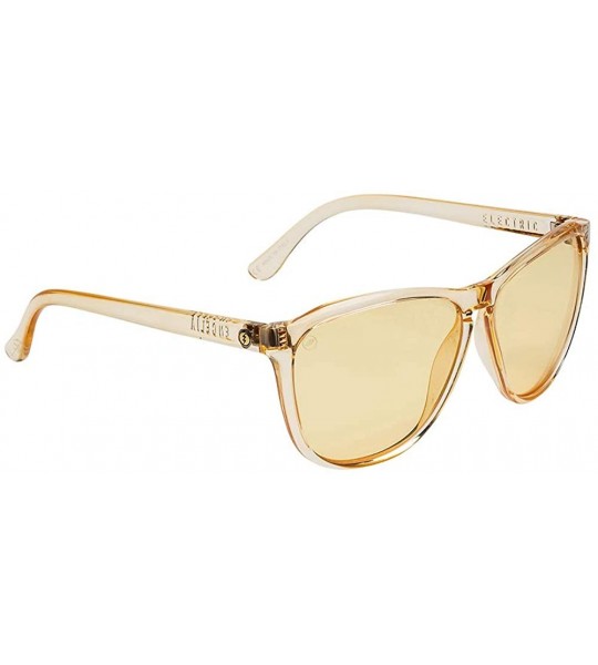 Sport Women's Encelia Oversized Sunglasses - Mono Yellow Clear Pro - CX18OZZ99KG $100.57