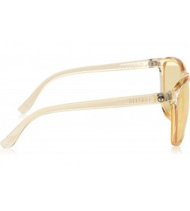 Sport Women's Encelia Oversized Sunglasses - Mono Yellow Clear Pro - CX18OZZ99KG $100.57