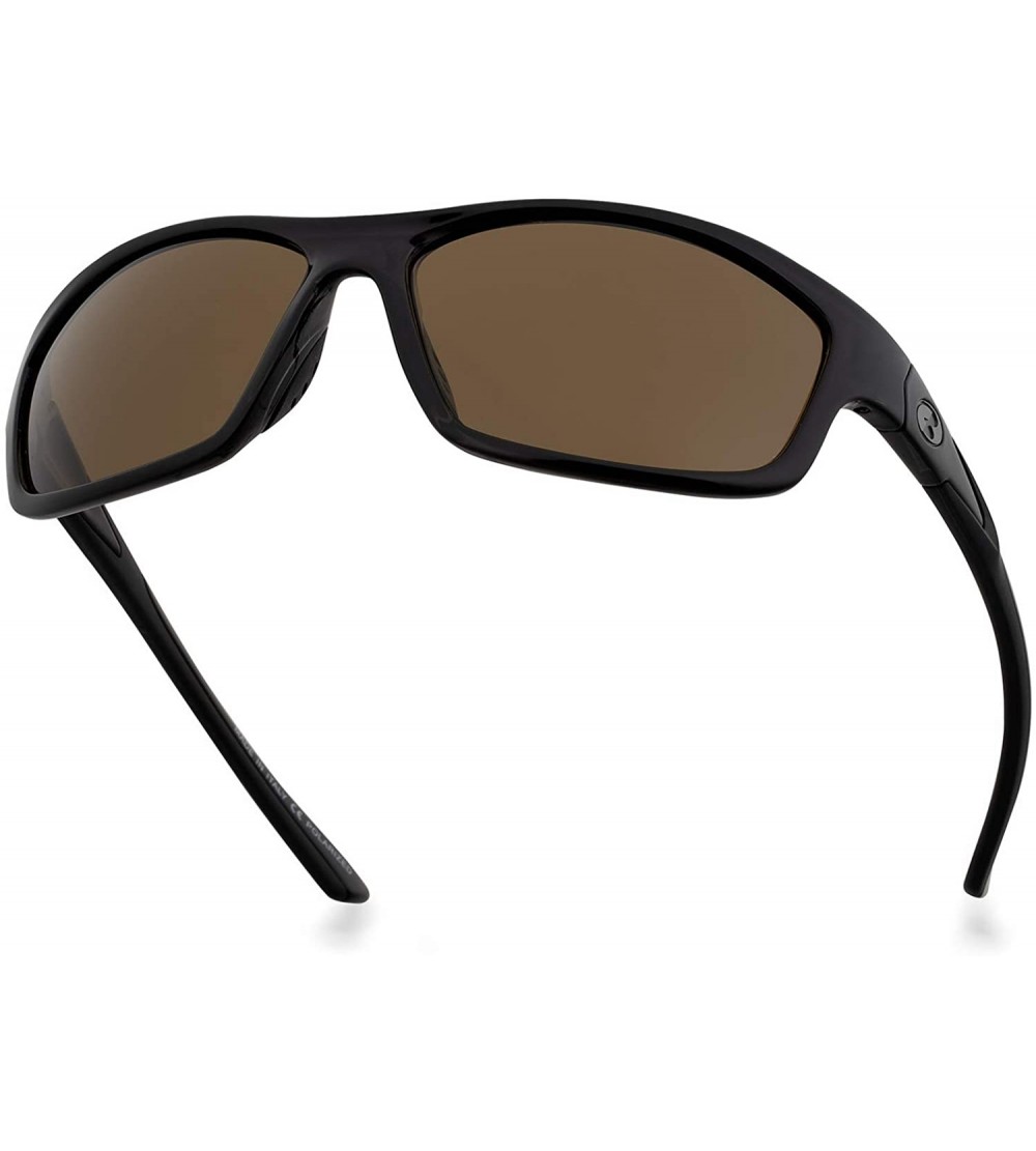 Aviator Corning glass lens sunglasses for men & Women italy made polarized option - Black/Brown Lens - C5193LHZRRQ $93.64