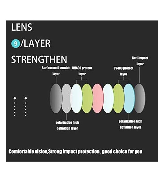 Wayfarer Polarized Lenses Replacement Fives Squared 100% UV Protection-Variety Colors - Solid Black - C518KYTM7A3 $26.33