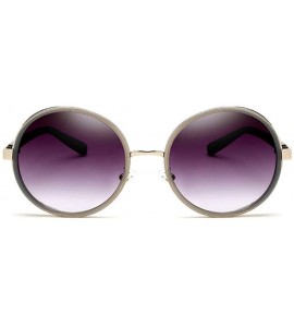 Square Gothic Steampunk Round Sunglasses TAC Polarized Lens Fashion Sun Glasses Women Vintage Shade Glasses - CE18U72R9G5 $25.00